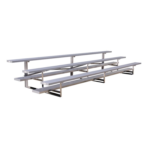 Low-Rise Three-Tier Bleachers (7' 6" L)